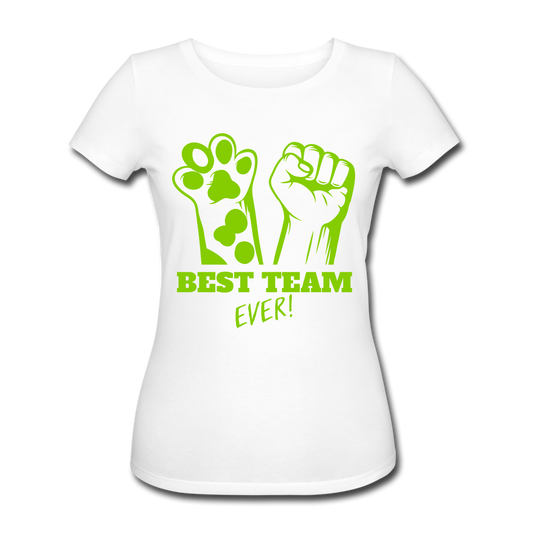 Camisa ecologica best team - blanco