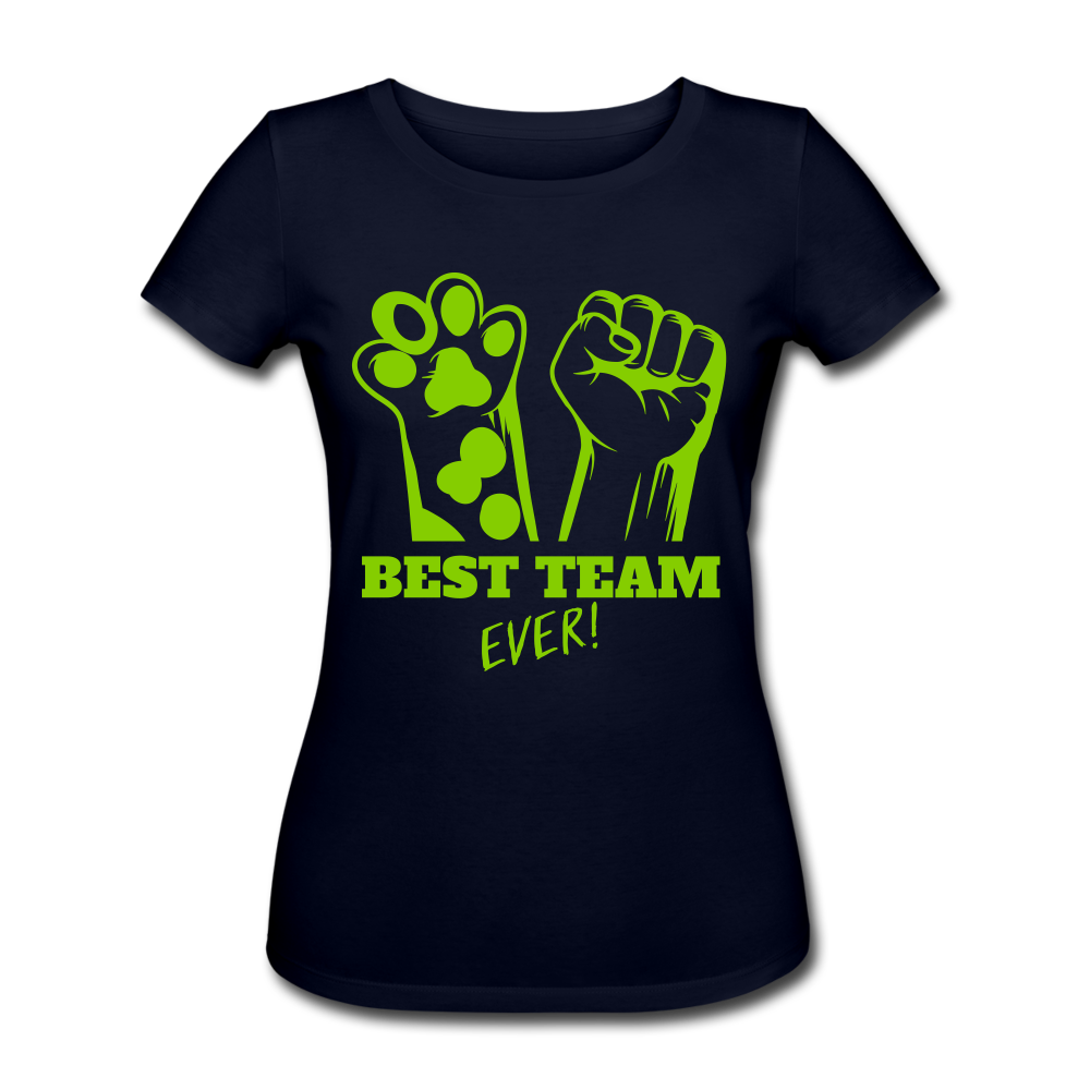 Camisa ecologica best team - azul marino