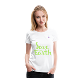 Camisa save the earth - blanco