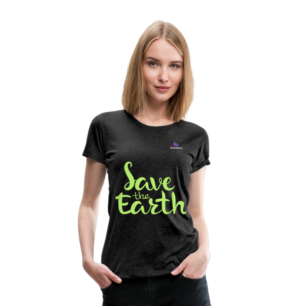 Camisa save the earth - antracita