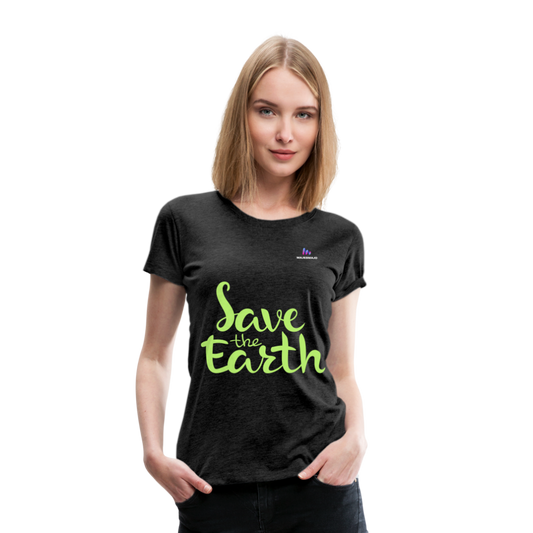 Camisa save the earth - antracita
