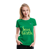 Camisa save the earth - verde 