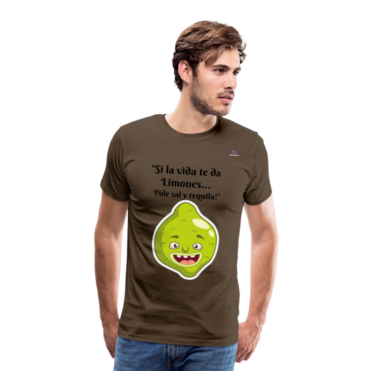 Camisa limones - marrón noble