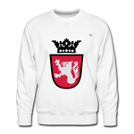 Sudadera premium "Crest" - blanco