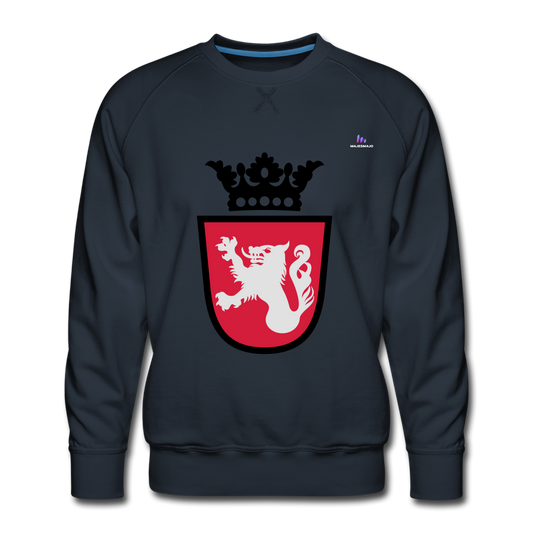 Sudadera premium "Crest" - azul marino