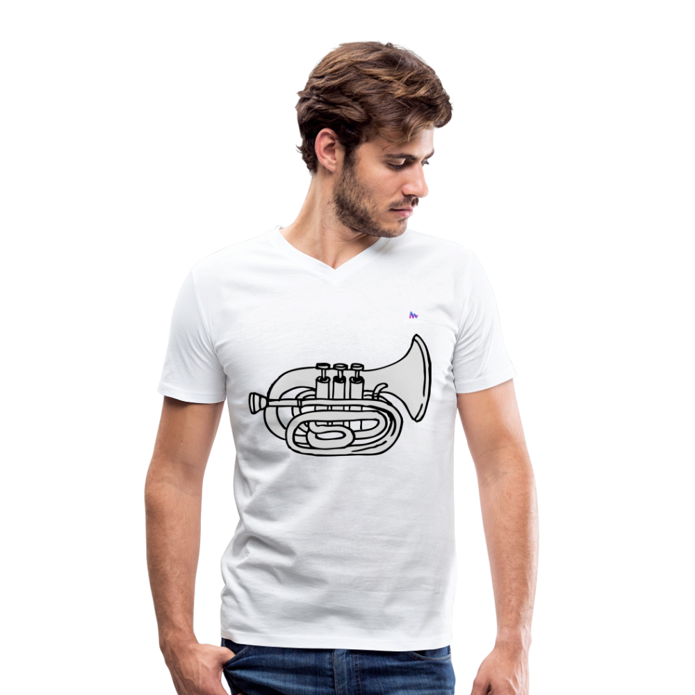 Camisa ecologica "Tuba" - blanco