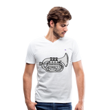 Camisa ecologica "Tuba" - blanco