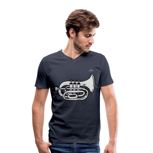 Camisa ecologica "Tuba" - azul marino