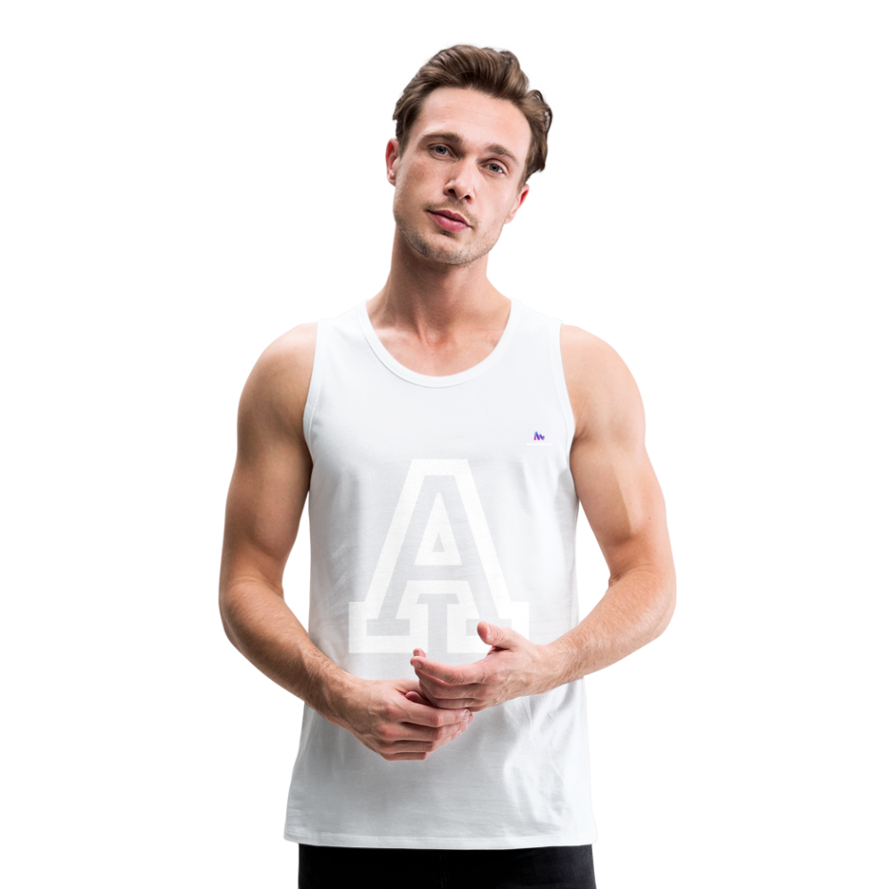 Tank top premium "A" - blanco