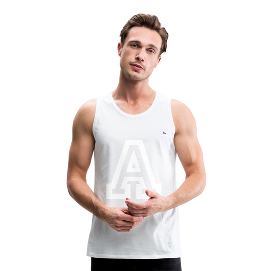 Tank top premium "A" - blanco