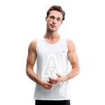 Tank top premium "A" - blanco