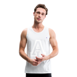 Tank top premium "A" - blanco