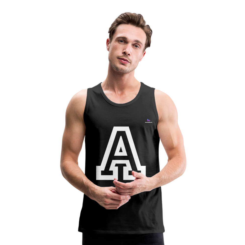 Tank top premium "A" - negro