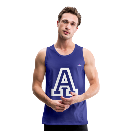Tank top premium "A" - azul real
