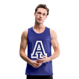 Tank top premium "A" - azul real