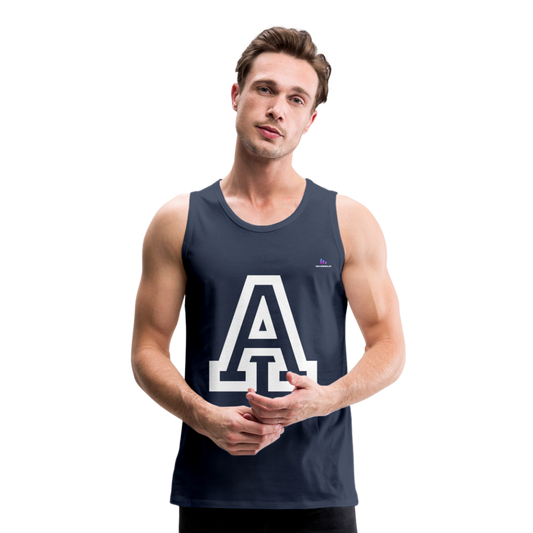 Tank top premium "A" - azul marino