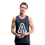 Tank top premium "A" - azul marino