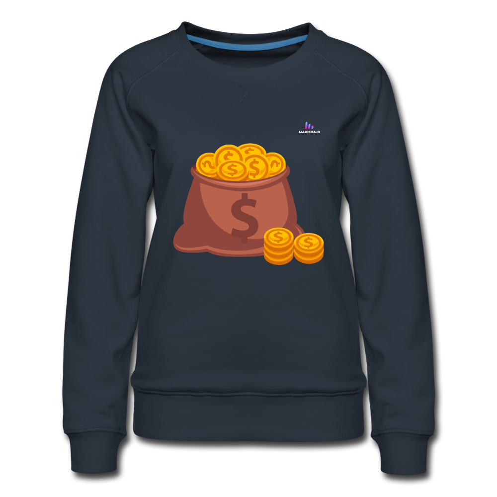 Sudadera premium "Purse" - azul marino