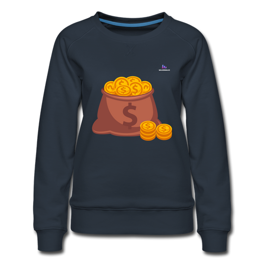 Sudadera premium "Purse" - azul marino