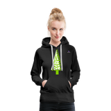 Sudadera con capucha premium"Christmas Tree" - negro