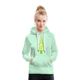 Sudadera con capucha premium"Christmas Tree" - verde menta claro