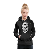 Sudadera con capucha premium "spade skull" - negro