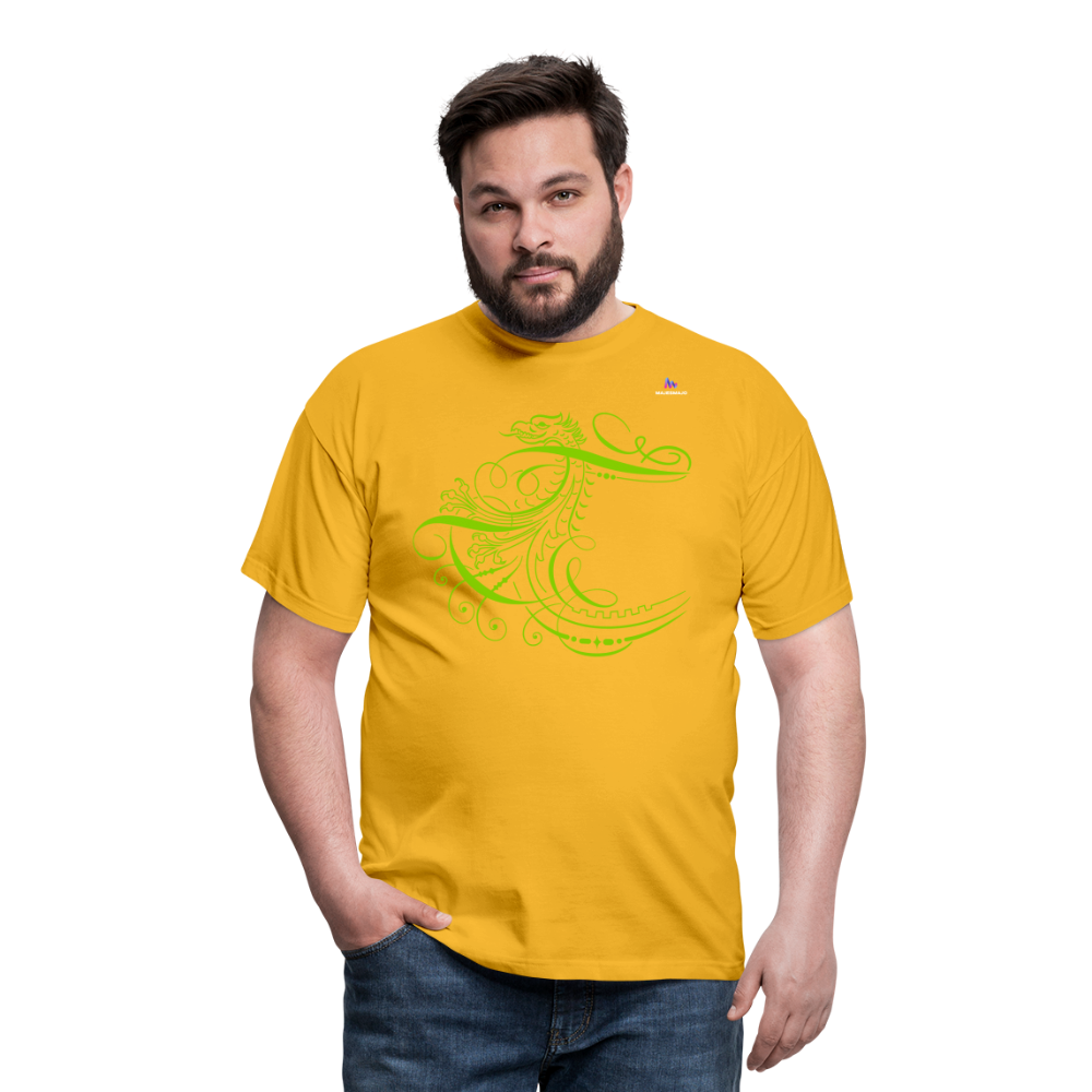 Men's T-Shirt "ornament" - amarillo