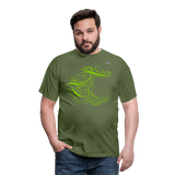 Men's T-Shirt "ornament" - verde oliva