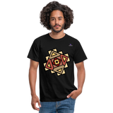 Men's T-Shirt "Native American Symbol" - negro