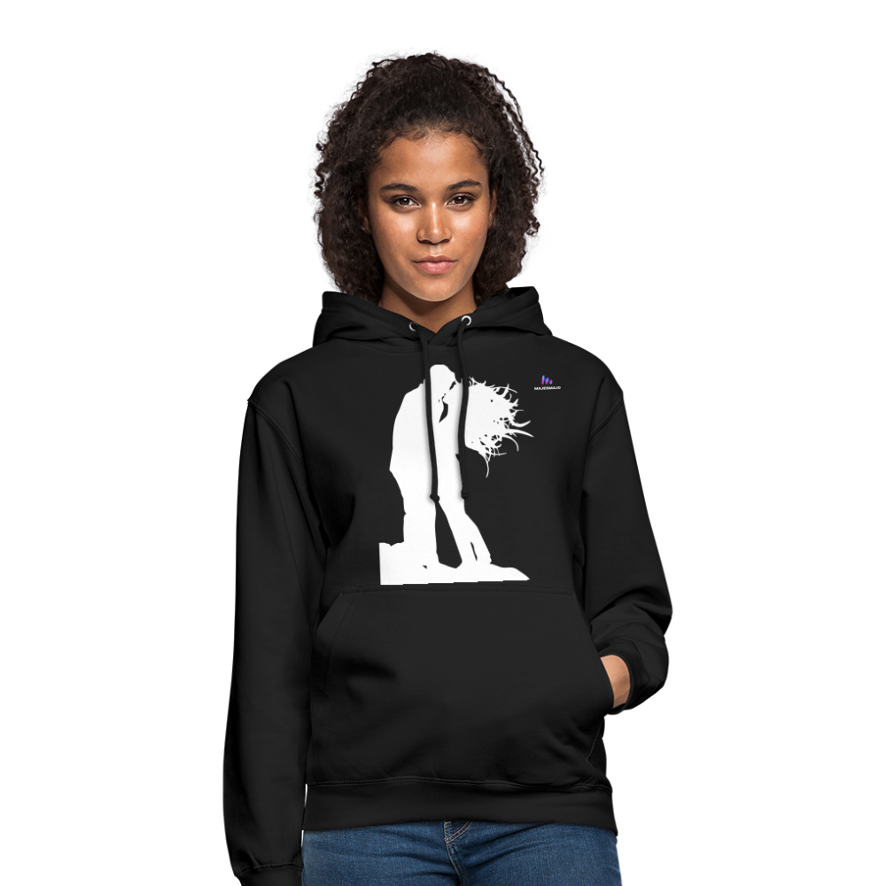 Unisex Hoodie "Lovers" - negro