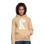 Unisex Hoodie "Lovers" - beige