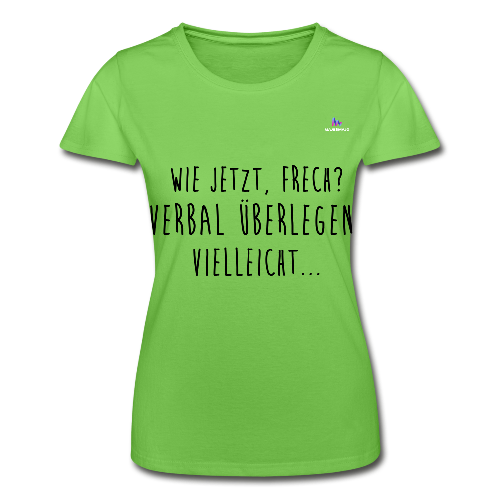 Women’s T-Shirt "Frech?" - verde claro
