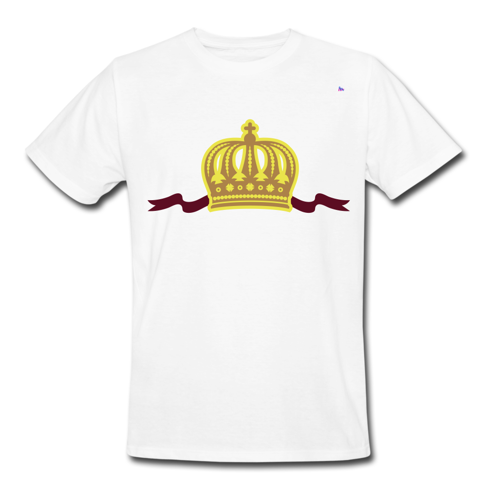 Men's Workwear T-Shirt "Crown" - blanco
