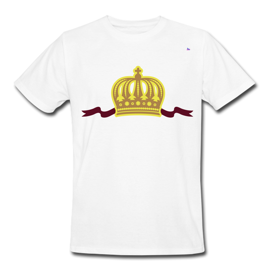 Men's Workwear T-Shirt "Crown" - blanco