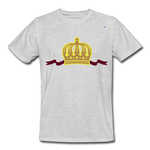 Men's Workwear T-Shirt "Crown" - gris jaspeado