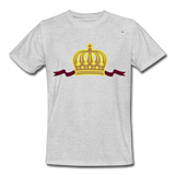 Men's Workwear T-Shirt "Crown" - gris jaspeado