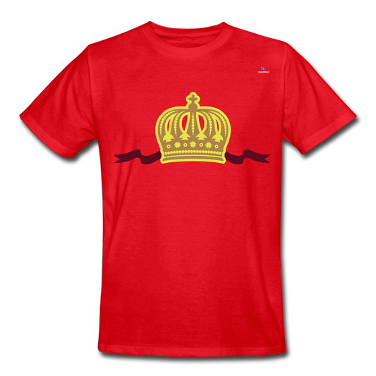 Men's Workwear T-Shirt "Crown" - rojo