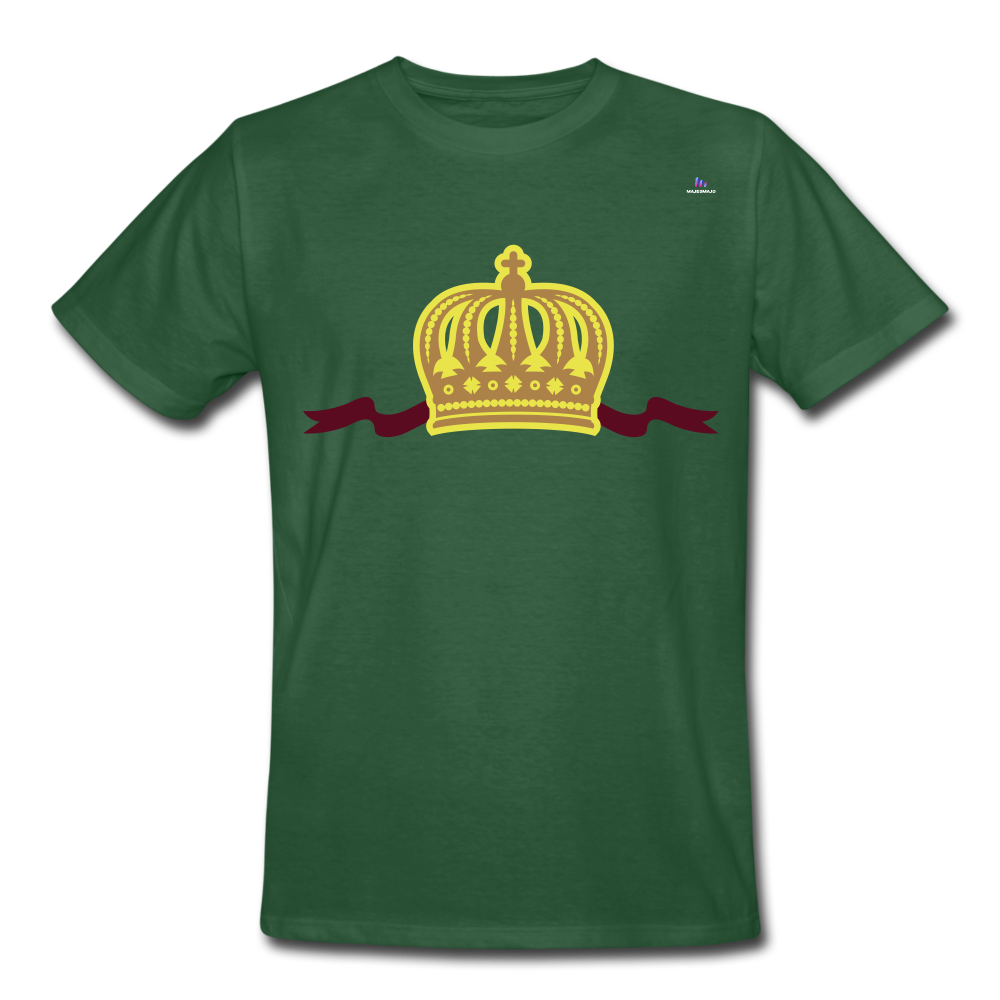 Men's Workwear T-Shirt "Crown" - verde botella