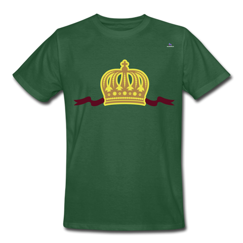 Men's Workwear T-Shirt "Crown" - verde botella