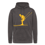 Unisex Vintage Hoodie "skier" - gris vintage