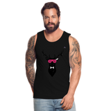 Men's Premium Tank Top "Deer" - negro