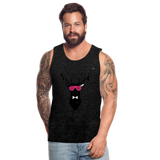 Men's Premium Tank Top "Deer" - antracita