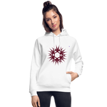 Unisex Organic Hoodie by Stanley & Stella "Tribal" - blanco