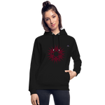 Unisex Organic Hoodie by Stanley & Stella "Tribal" - negro