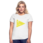 Women's T-Shirt "arrow" - blanco