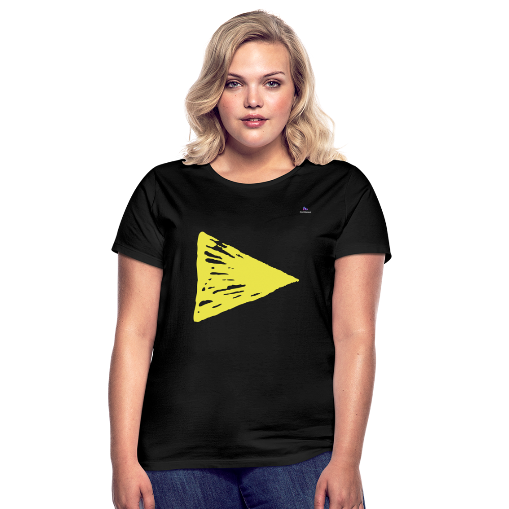 Women's T-Shirt "arrow" - negro