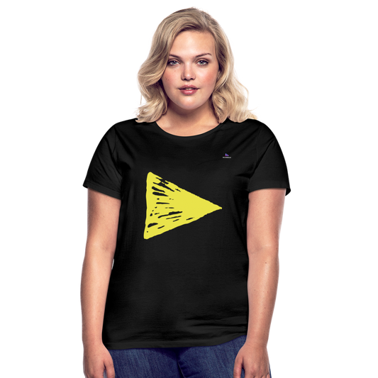 Women's T-Shirt "arrow" - negro
