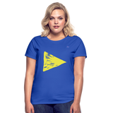 Women's T-Shirt "arrow" - azul royal