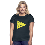 Women's T-Shirt "arrow" - azul marino