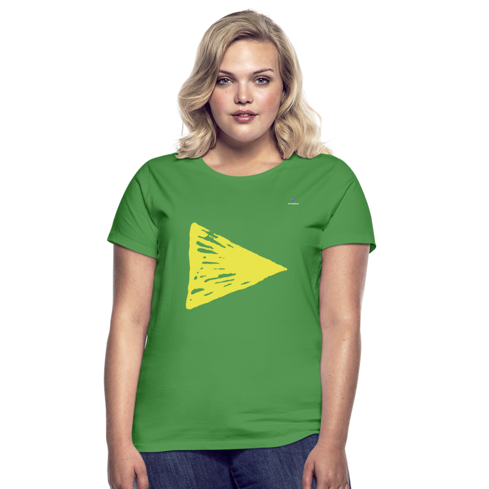 Women's T-Shirt "arrow" - verde 